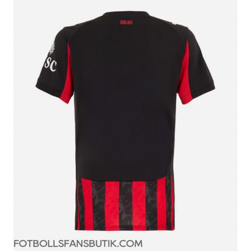 AC Milan Replika Hemmatröja Damer 2025-26 Kortärmad AC Milan Replika Hemmatröja Damer 2025-26 Kortärmad